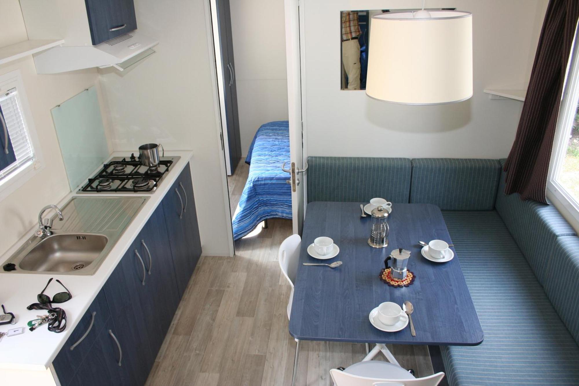 Happy Camp Mobile Homes In Camping Village Rosapineta Rosolina Mare Buitenkant foto