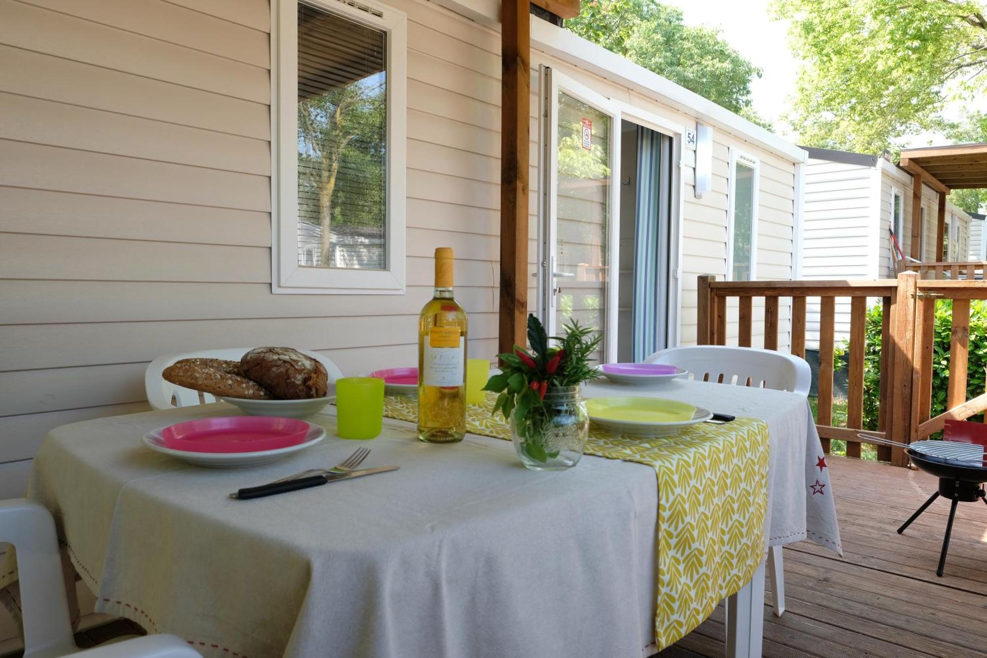 Happy Camp Mobile Homes In Camping Village Rosapineta Rosolina Mare Buitenkant foto