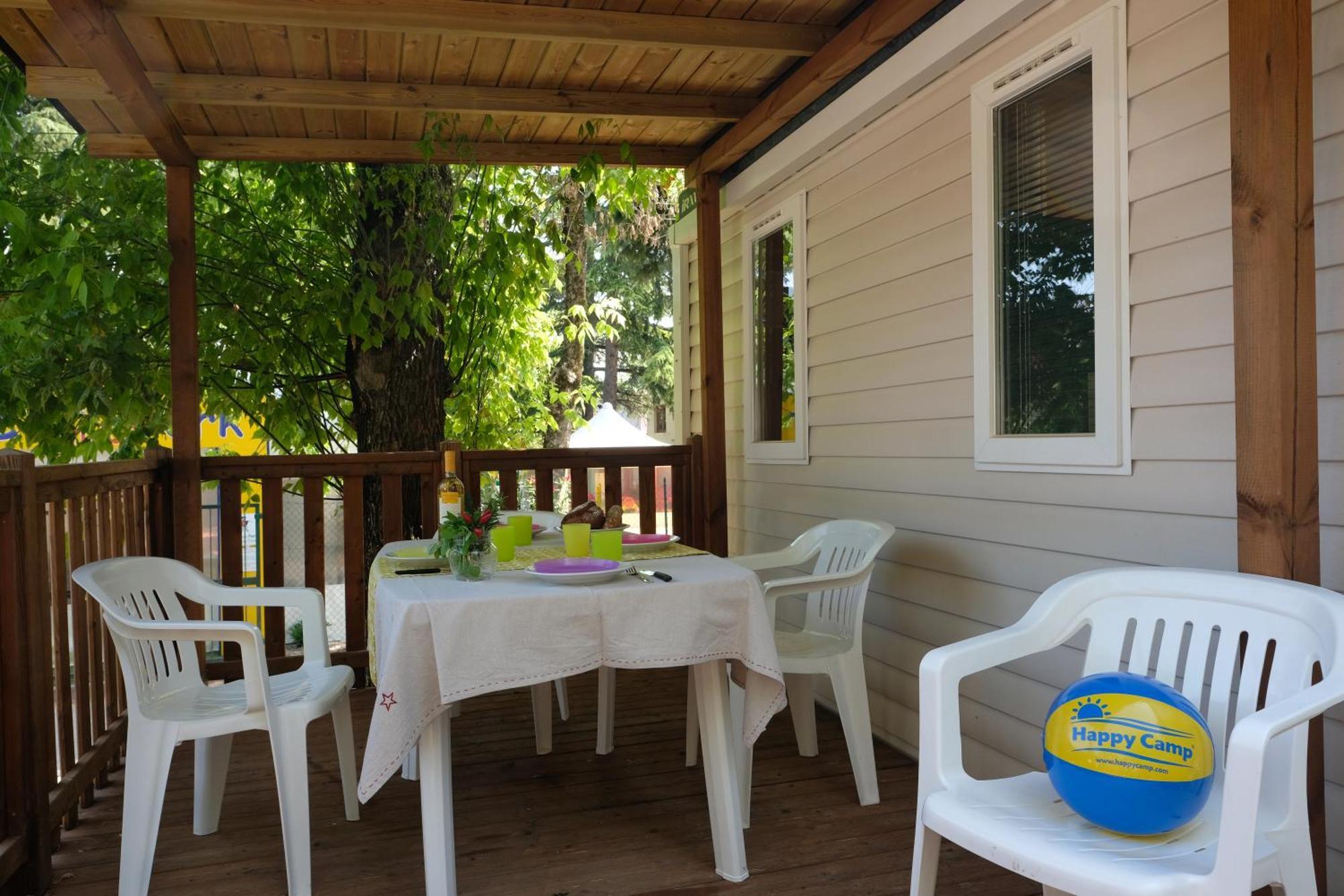 Happy Camp Mobile Homes In Camping Village Rosapineta Rosolina Mare Buitenkant foto